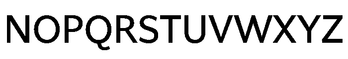 Asterisk Sans Semi Bold Font UPPERCASE