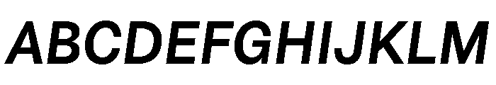 Astrid Grotesk Bold Italic Font UPPERCASE