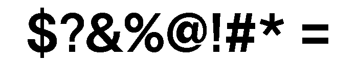Astrid Grotesk Bold Font OTHER CHARS