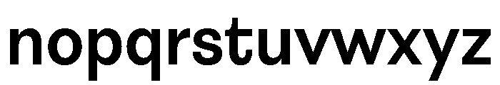 Astrid Grotesk Bold Font LOWERCASE