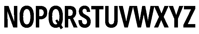 Astrid Grotesk Condensed Bold Font UPPERCASE