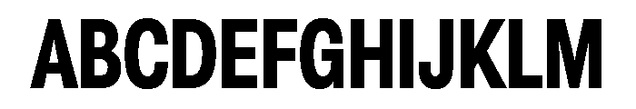 Astrid Grotesk Condensed Extra Bold Font UPPERCASE