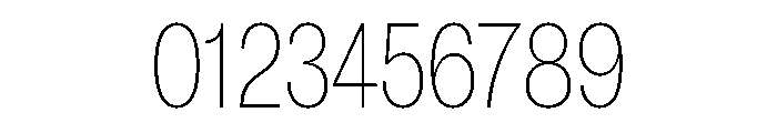 Astrid Grotesk Condensed Extra Light Font OTHER CHARS