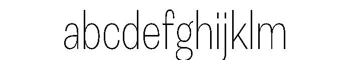 Astrid Grotesk Condensed Extra Light FONT