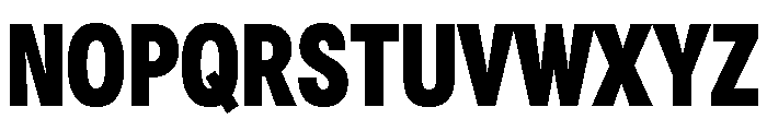 Astrid Grotesk Condensed Heavy Font UPPERCASE