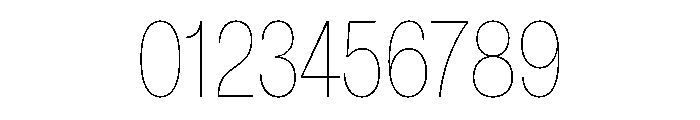 Astrid Grotesk Condensed Ultra Light Font OTHER CHARS