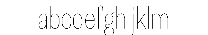 Astrid Grotesk Condensed Ultra Light FONT