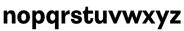 Astrid Grotesk Extra Bold Font LOWERCASE