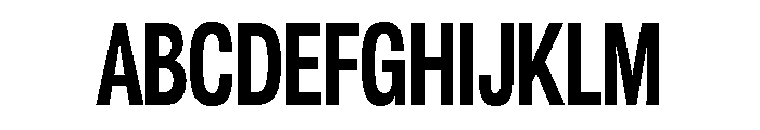 Astrid Grotesk Extra Condensed Bold Font UPPERCASE