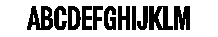 Astrid Grotesk Extra Condensed Extra Bold Font UPPERCASE