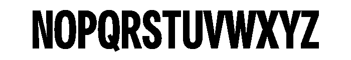 Astrid Grotesk Extra Condensed Extra Bold Font UPPERCASE