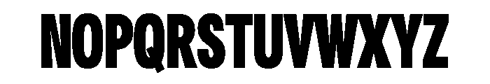 Astrid Grotesk Extra Condensed Heavy Font UPPERCASE