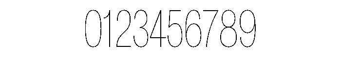Astrid Grotesk Extra Condensed Ultra Light Font OTHER CHARS