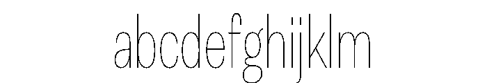 Astrid Grotesk Extra Condensed Ultra Light FONT