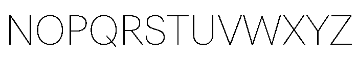 Astrid Grotesk Extra Light Font UPPERCASE