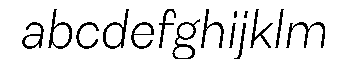 Astrid Grotesk Light Italic FONT