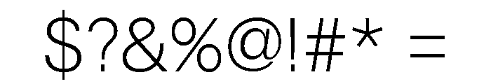 Astrid Grotesk Light Font OTHER CHARS