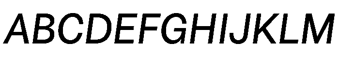 Astrid Grotesk Medium Italic Font UPPERCASE