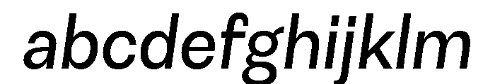 Astrid Grotesk Medium Italic FONT