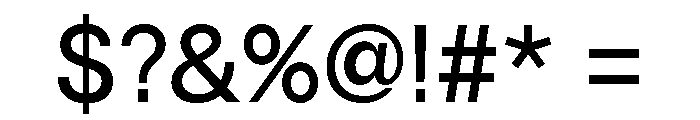 Astrid Grotesk Medium Font OTHER CHARS