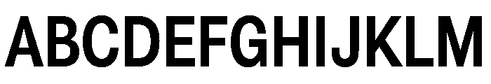 Astrid Grotesk Semi Condensed Bold Font UPPERCASE