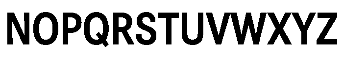 Astrid Grotesk Semi Condensed Bold Font UPPERCASE