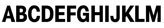 Astrid Grotesk Semi Condensed Extra Bold Font UPPERCASE
