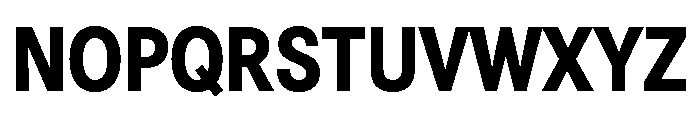 Astrid Grotesk Semi Condensed Extra Bold Font UPPERCASE