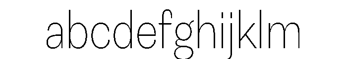 Astrid Grotesk Semi Condensed Extra Light FONT