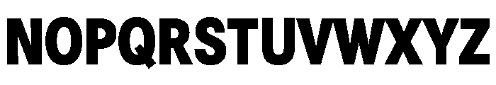 Astrid Grotesk Semi Condensed Heavy Font UPPERCASE