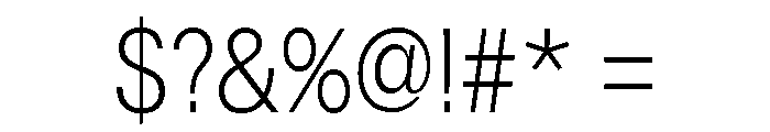 Astrid Grotesk Semi Condensed Light Font OTHER CHARS