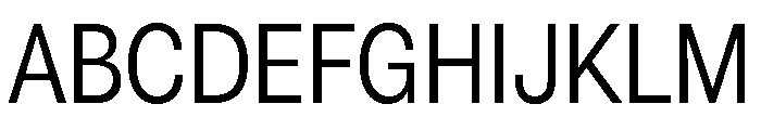 Astrid Grotesk Semi Condensed Regular Font UPPERCASE