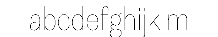 Astrid Grotesk Semi Condensed Ultra Light FONT