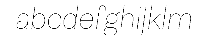 Astrid Grotesk Ultra Light Italic FONT