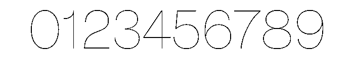 Astrid Grotesk Ultra Light Font OTHER CHARS