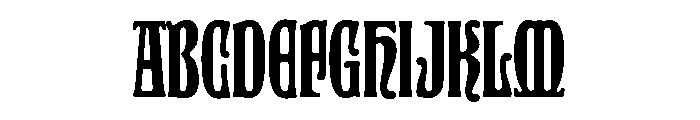 AT Kyrios Display Black Font UPPERCASE