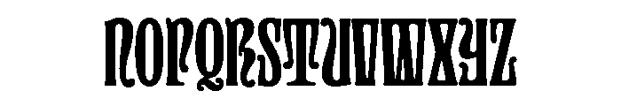 AT Kyrios Display Black Font UPPERCASE
