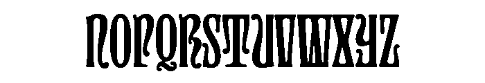 AT Kyrios Display Bold Font UPPERCASE