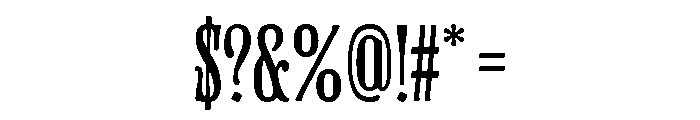 AT Kyrios Display Medium Font OTHER CHARS