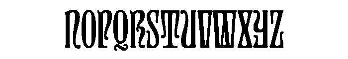 AT Kyrios Display Medium Font UPPERCASE
