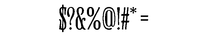 AT Kyrios Display Regular Font OTHER CHARS