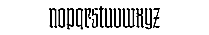 AT Kyrios Display Regular Font LOWERCASE
