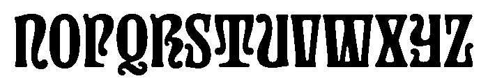 AT Kyrios Standard Bold Font UPPERCASE