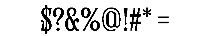 AT Kyrios Standard Regular Font OTHER CHARS