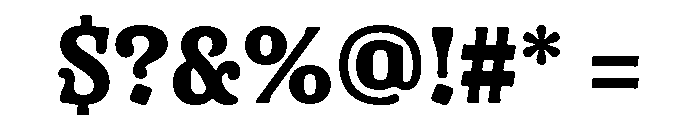 AT Kyrios Text Bold Font OTHER CHARS