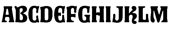 AT Kyrios Text Bold Font UPPERCASE