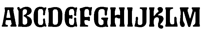 AT Kyrios Text Medium Font UPPERCASE