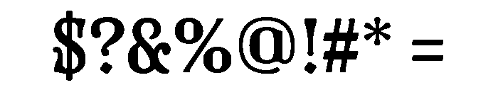 AT Kyrios Text Regular Font OTHER CHARS