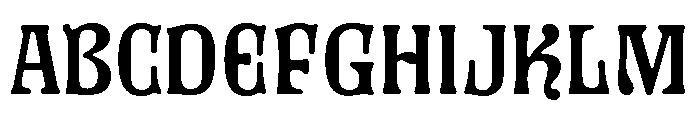 AT Kyrios Text Regular Font UPPERCASE