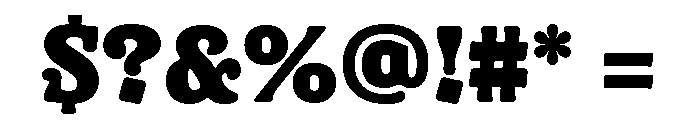 AT Kyrios Text Ultra Font OTHER CHARS